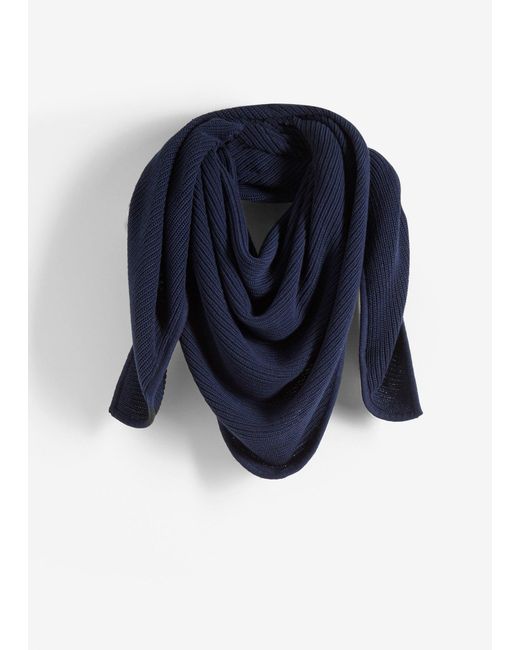 Sciarpa A Triangolo di bonprix in Blue