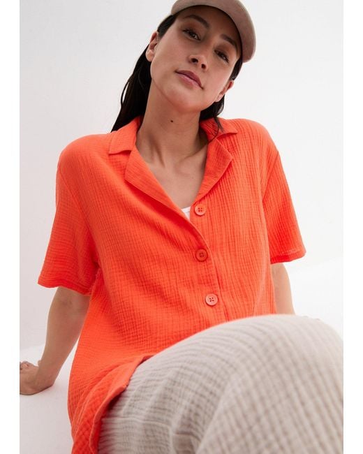 Camicia di bonprix in Orange