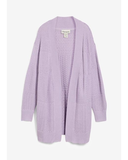 bonprix Lang Vest in het Purple