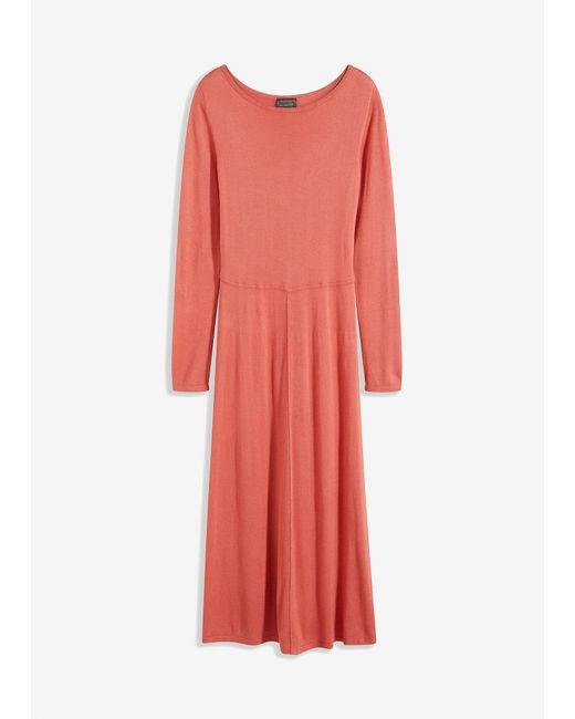 bonprix Red Maxi-Strickkleid Aus Viskose-Mix