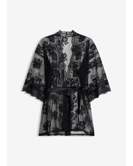 bonprix Kimono in het Black
