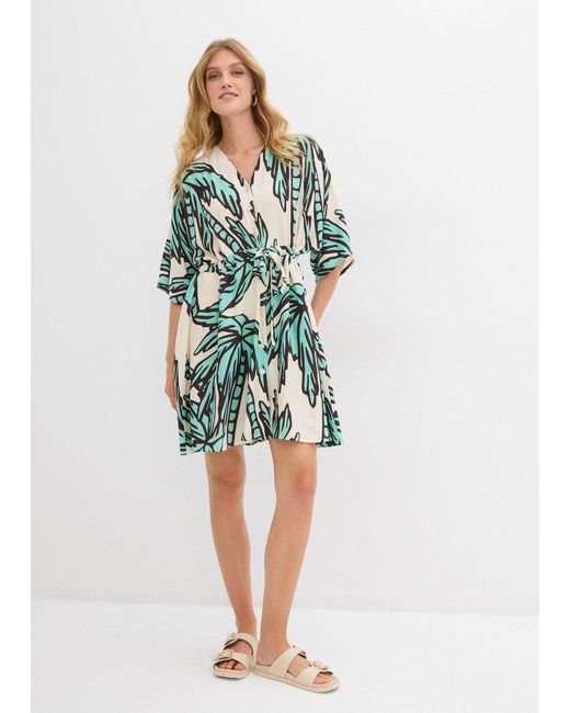 Miniabito Con Maniche A Kimono di bonprix in Green