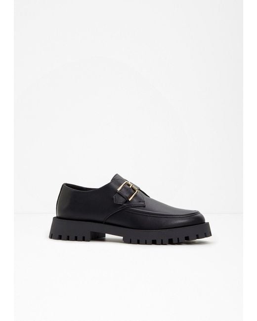 bonprix Black Chunky Loafer Mit Schnalle