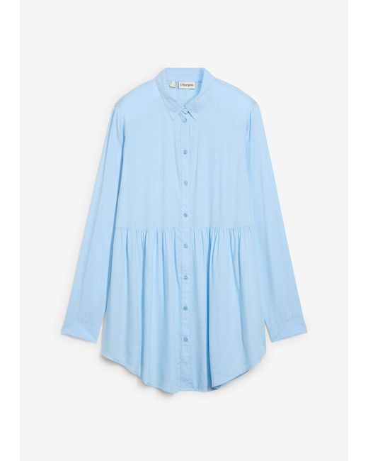 Camicia Lunga di bonprix in Blue