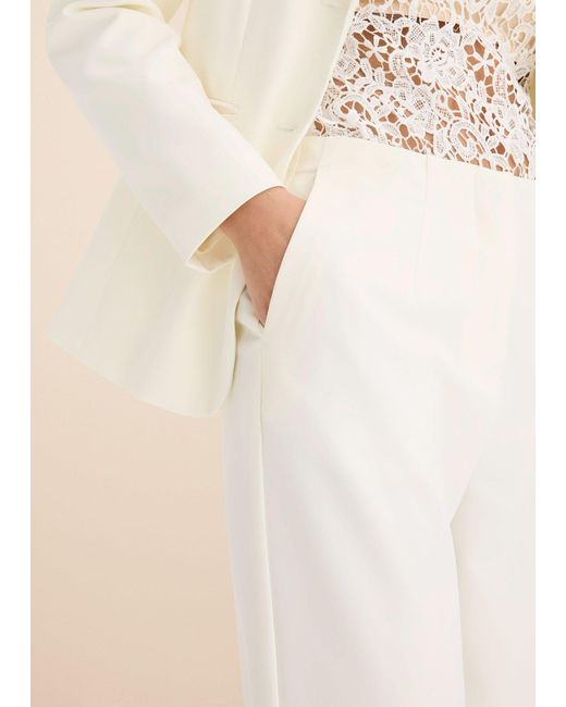 bonprix White Marlenehose