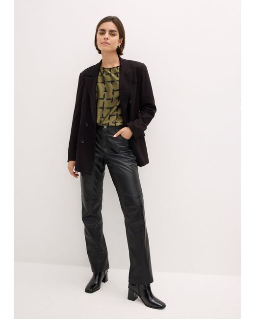Blusa Con Maniche A Pipistrello di bonprix in Green