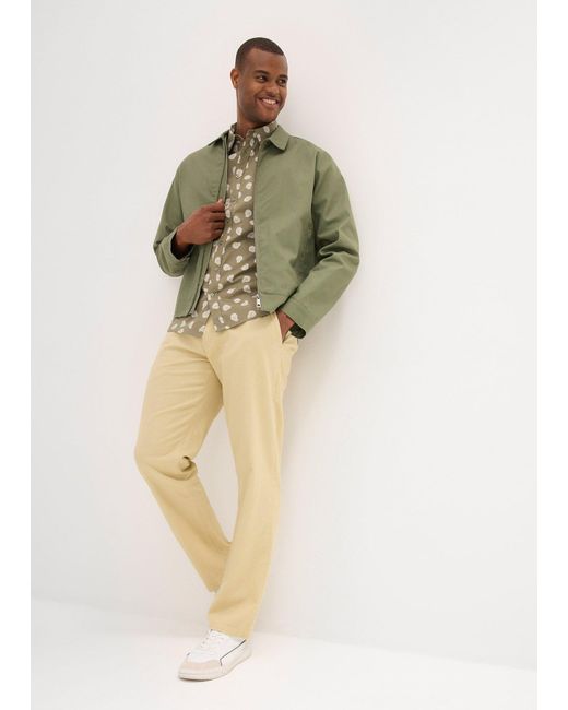 Camicia A Maniche Corte di bonprix in Green da Uomo