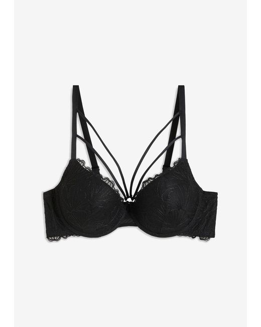 bonprix Black Push Up Bh Mit Bügel