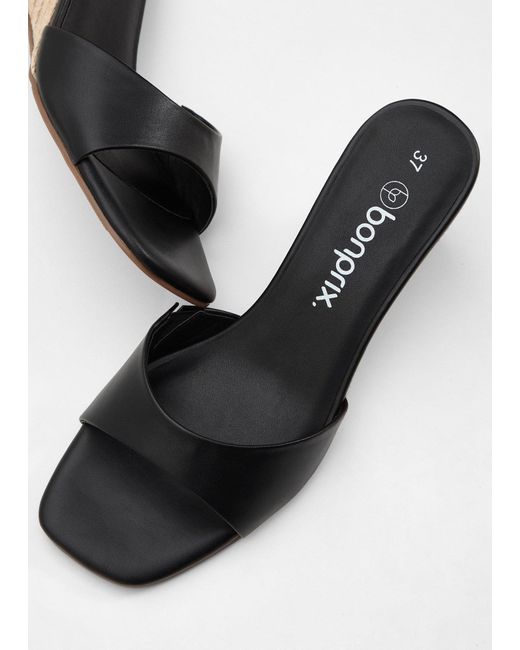 bonprix White Keil Pantolette