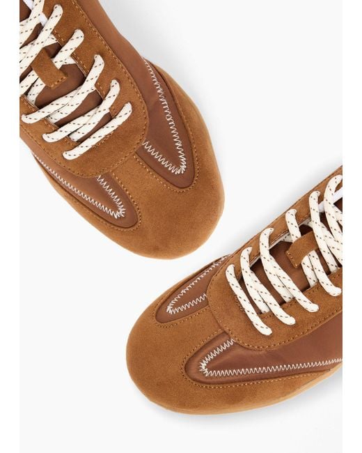 bonprix Brown Sneaker Im Retrolook