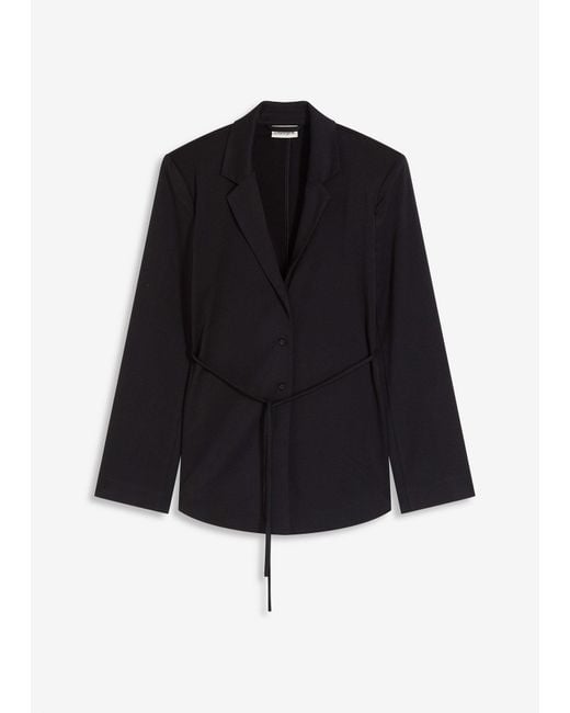 bonprix Black Blazer Aus Viskose-Mix