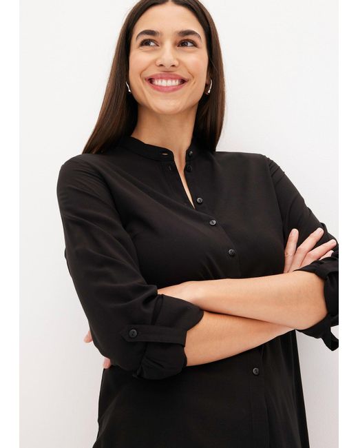 Camicetta Lunga di bonprix in Black
