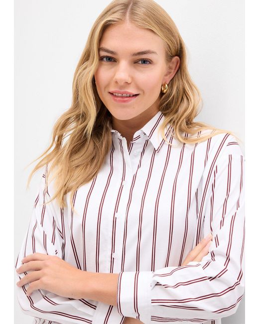 Camicia Lunga di bonprix in White