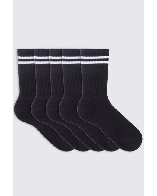 Pack de 5 pares de calcetines a rayas