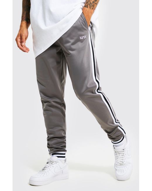 boohooman grey joggers