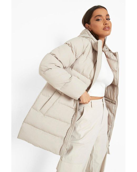 boohoo winter coat