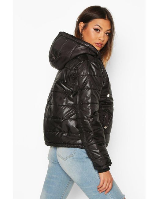 boohoo puffer jacket
