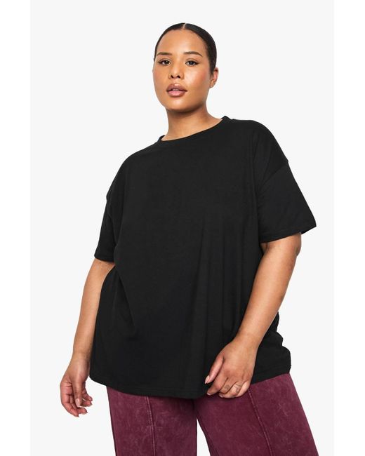 Boohoo Black Plus Oversized T-Shirt