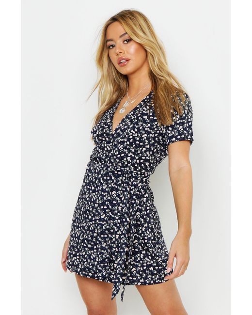 woven wrap dress