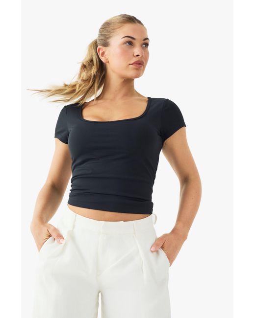Boohoo Blue Buttery Soft Built