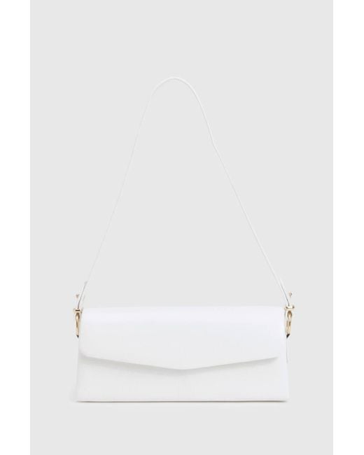 Boohoo Pink Structured Shoulder Bag