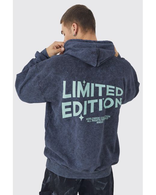 Sudadera Oversize Limited Edition Deste ida Con Capucha Y