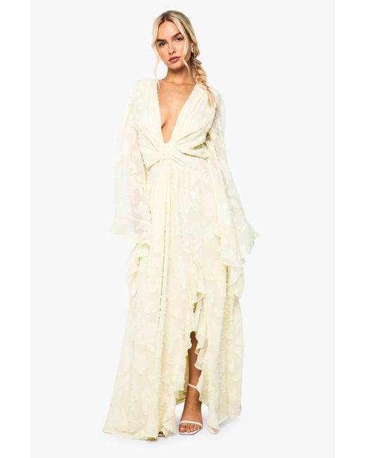 ebay plus size maxi dresses Plus Size Empire Waist Chiffon Maxi Dress with Long Lantern Sleeves –  Ever-Pretty Plus
