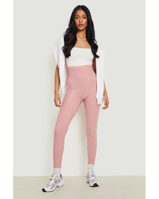 Honeycomb Leggings Boohoo