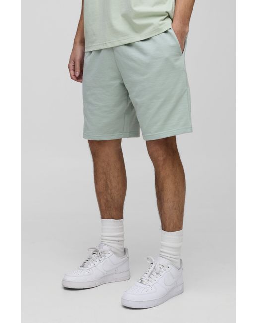 BoohooMAN Lockere mittellange Basic Shorts in Multicolor für Herren