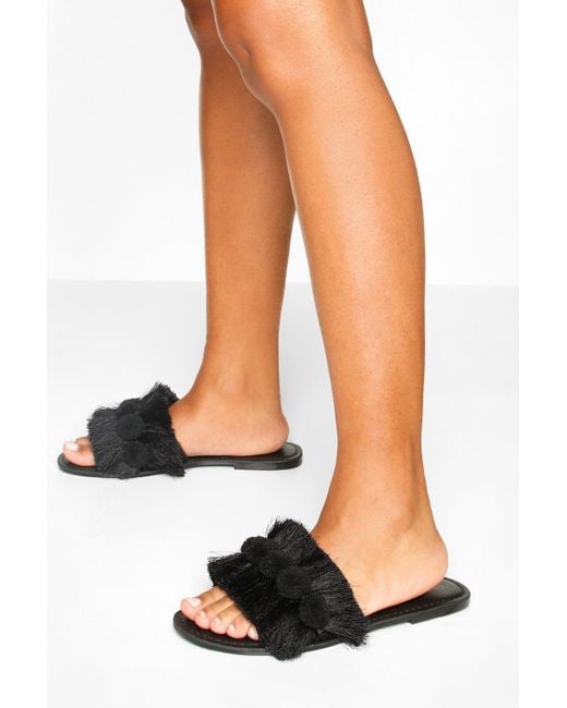 Fluffy designer sliders clearance