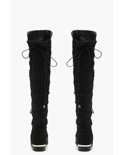 lace in the back boots