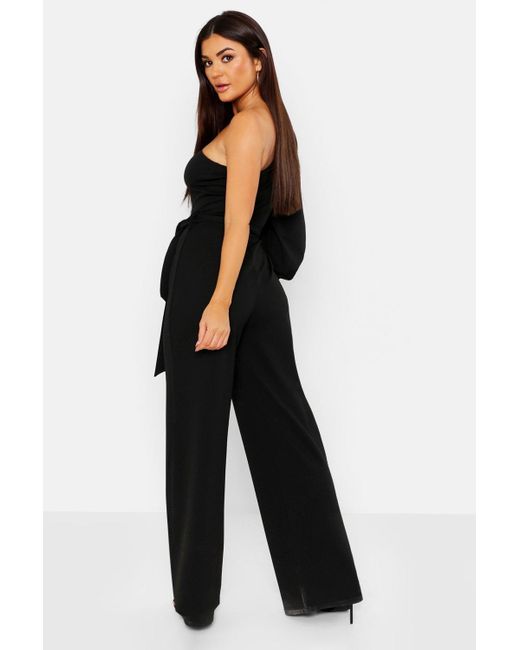 split sleeve jumpsuit