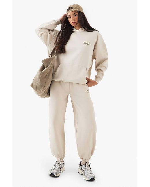 DSGN Studio Natural Run Club Printed Cuffed Jogger