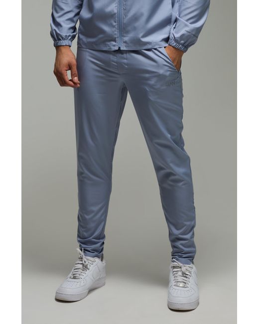 BoohooMAN Blue Man Active Lightweight Tapered Jogger for men