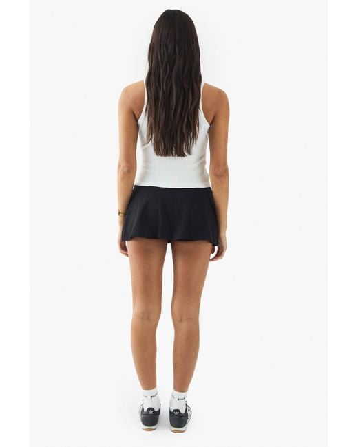 DSGN Studio Blue Ultra Sculpt Wrap Waist Tennis Skirt With Built