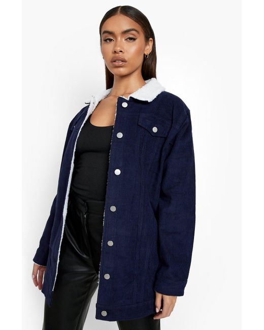boohoo cord jacket