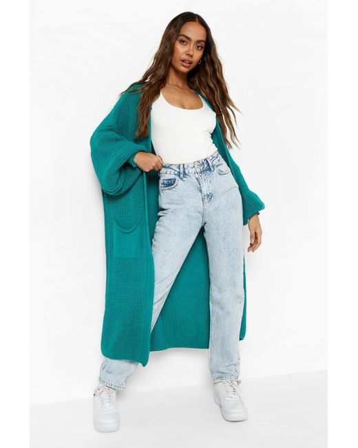 oversized balloon sleeve cardigan