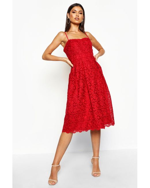 Boohoo Boutique Embroidered Strappy 