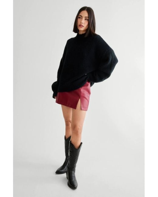 Nasty Gal Black Turtleneck Sweater