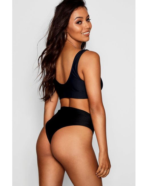 boohoo bikini top