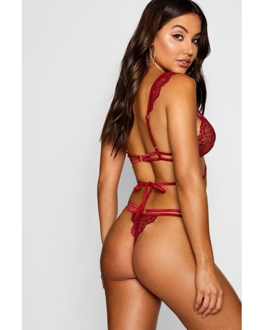 lace bralette boohoo