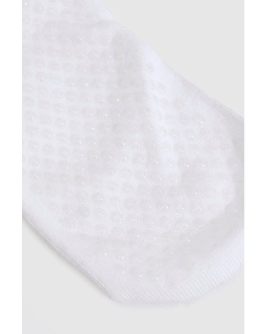 Calcetines Dsgn Para Pilates Y Yoga Boohoo de color White