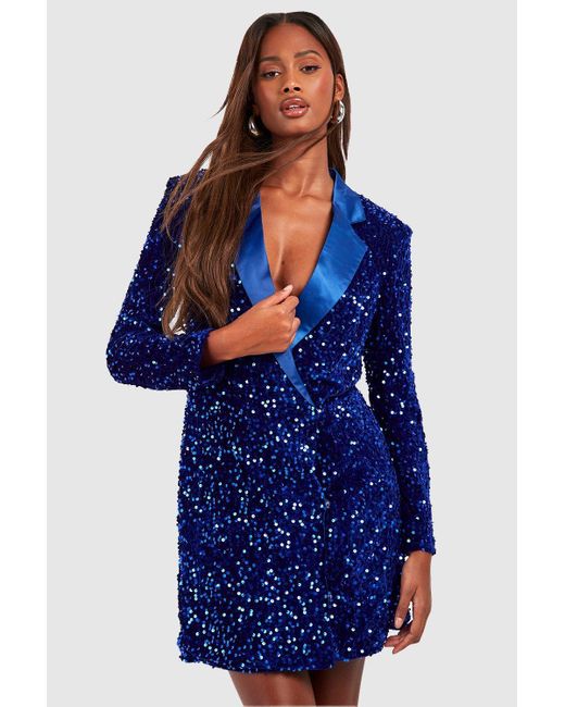 Tall Cut Out One Sleeve Velvet Sequin Dress