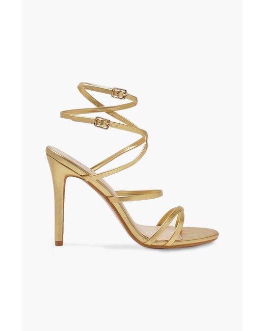 Boohoo Skinny Strap Wrap Up Stiletto 