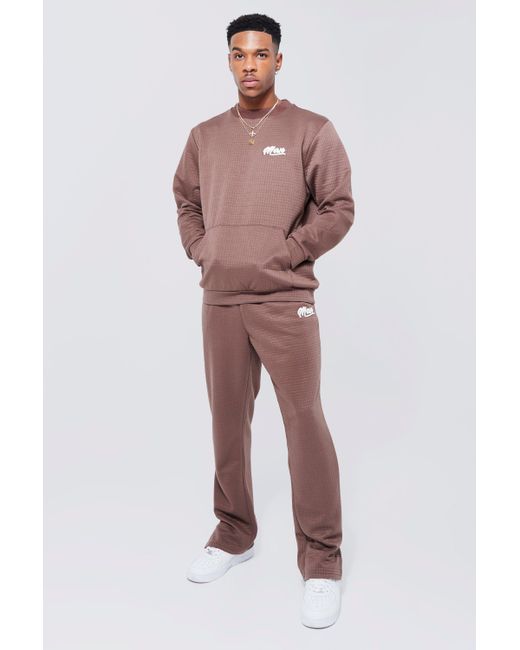 boohoo brown tracksuit