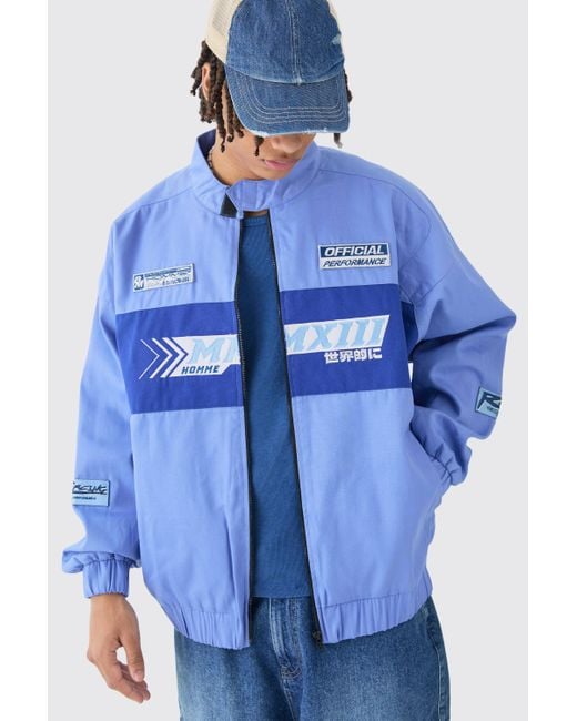 Boohooman windbreaker online