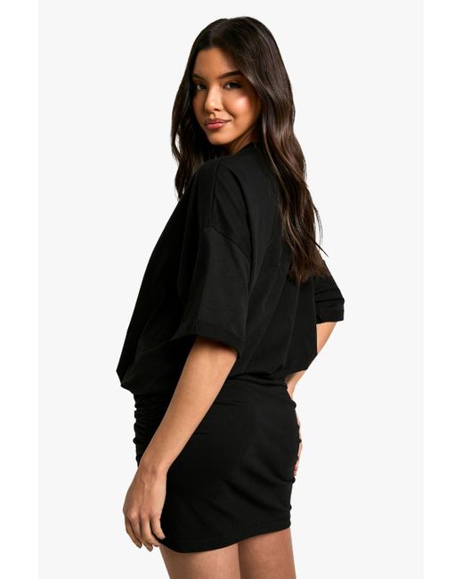 black maxi dress with bell sleeves By Malene Birger Hella Maxi Dress main image 0