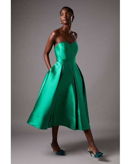 coast bridesmaid dresses green Sage Coast Embroidered Angel Sleeve Maxi Bridesmaid Dress
