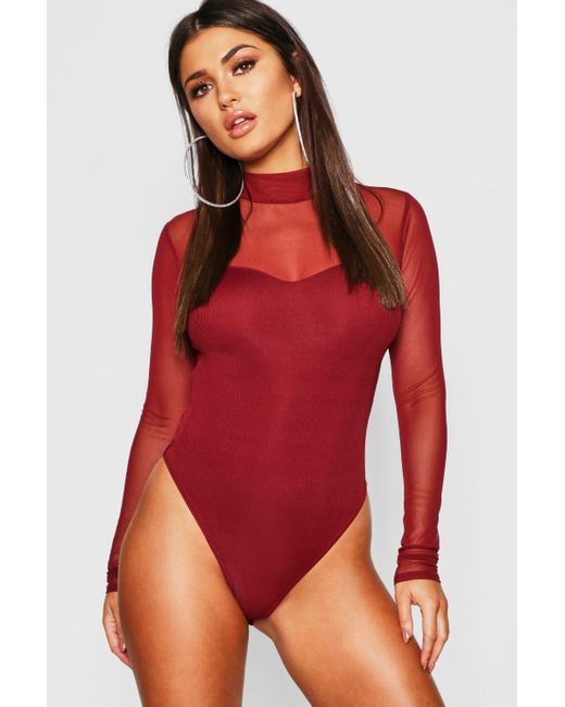boohoo leotard