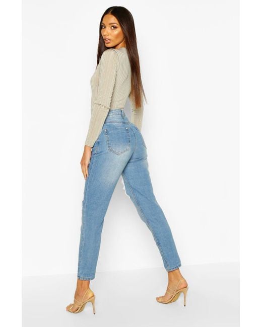 boohoo high waisted mom jeans